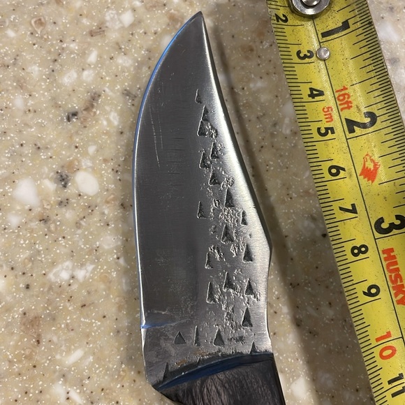 Men’s knife with leather sheath - Picture 7 of 9